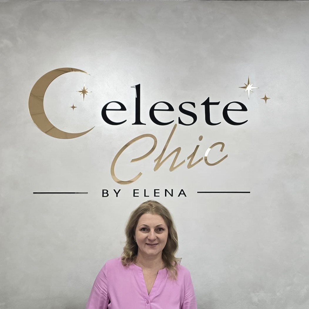 Elena, fondatoarea salonului Celeste Chic